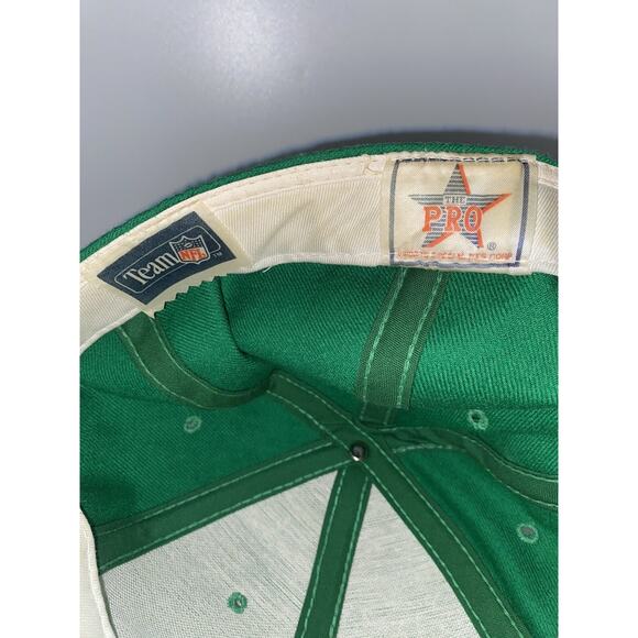 Philadelphia Eagles Sports Specialties Script Fitted Wool Hat 7 1/2 Green Black - Picture 7 of 9